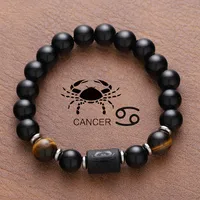 Vintage Style Simple Style Constellation Titanium Steel Plating Unisex Bracelets sku image 1