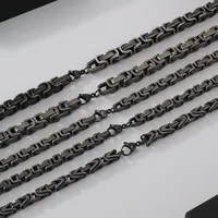 Casual Elegant Simple Style Solid Color 304 Stainless Steel Plating Men's Jewelry Set main image 3