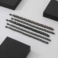 Casual Elegant Simple Style Solid Color 304 Stainless Steel Plating Men's Jewelry Set main image 2
