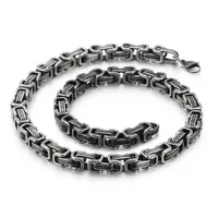 Casual Elegant Simple Style Solid Color 304 Stainless Steel Plating Men's Jewelry Set main image 5
