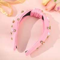 Women's Elegant Heart Shape Rhinestone Pearl Hair Band main image 3