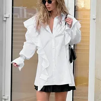 Women's Blouse Long Sleeve Blouses Casual Elegant Solid Color main image 3