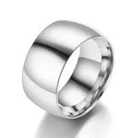 Lady Geometric 201 Stainless Steel Polishing Unisex Rings main image 2