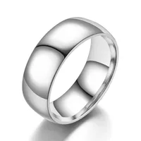 Lady Geometric 201 Stainless Steel Polishing Unisex Rings main image 3