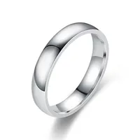 Lady Geometric 201 Stainless Steel Polishing Unisex Rings main image 4