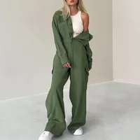 Women's Holiday Vacation Simple Style Solid Color Full Length Jumpsuits main image 1