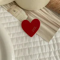 Women's Cute Simple Style Heart Shape Acetic Acid Sheets Hair Clip sku image 11