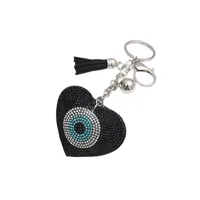 Casual Retro Devil's Eye Heart Shape Alloy Plating Unisex Keychain main image 5