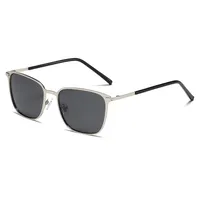 Simple Style Geometric Tac Square Full Frame Glasses main image 4