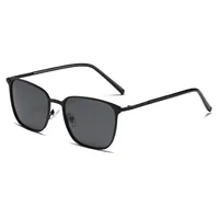Simple Style Geometric Tac Square Full Frame Glasses sku image 1