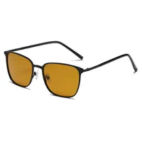 Simple Style Geometric Tac Square Full Frame Glasses sku image 4