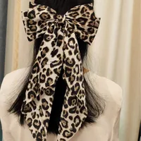 Women's Sweet Streetwear Bow Knot Leopard Hair Clip main image 3