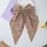 Women's Sweet Streetwear Bow Knot Leopard Hair Clip sku image 6