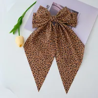 Women's Sweet Streetwear Bow Knot Leopard Hair Clip sku image 8
