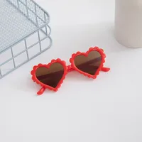 Elegant Simple Style IG Style Heart Shape Resin Special-Shaped Mirror Full Frame Glasses sku image 3