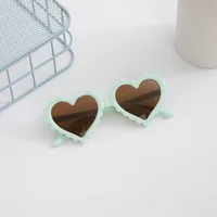 Elegant Simple Style IG Style Heart Shape Resin Special-Shaped Mirror Full Frame Glasses sku image 13