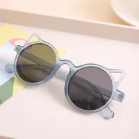 Cartoon Style Sweet Gradient Color Solid Color Pc Special-Shaped Mirror Full Frame Glasses sku image 7