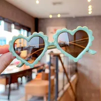 Elegant Simple Style IG Style Heart Shape Resin Special-Shaped Mirror Full Frame Glasses main image 2