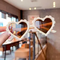 Elegant Simple Style IG Style Heart Shape Resin Special-Shaped Mirror Full Frame Glasses main image 3