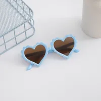 Elegant Simple Style IG Style Heart Shape Resin Special-Shaped Mirror Full Frame Glasses sku image 10