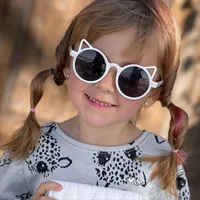 Cartoon Style Sweet Gradient Color Solid Color Pc Special-Shaped Mirror Full Frame Glasses main image 1