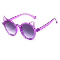 Cartoon Style Sweet Gradient Color Solid Color Pc Special-Shaped Mirror Full Frame Glasses sku image 8