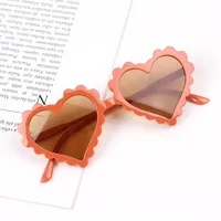 Elegant Simple Style IG Style Heart Shape Resin Special-Shaped Mirror Full Frame Glasses sku image 8