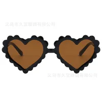 Elegant Simple Style IG Style Heart Shape Resin Special-Shaped Mirror Full Frame Glasses sku image 12