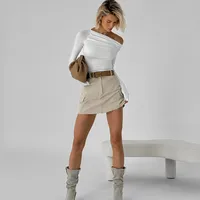 Women's T-shirt Long Sleeve T-Shirts Vacation Simple Style Solid Color main image 4