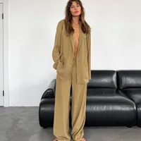 Holiday Women's Vacation Simple Style Solid Color Polyester Pants Sets Shorts Sets main image 5
