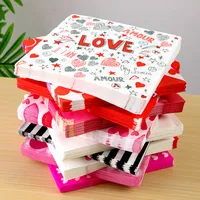 Valentine'S Day Romantic Love Heart Shape Virgin Wood Pulp Party Supplies Tableware main image 1