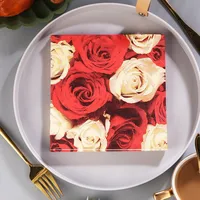 Romantic Rose Virgin Wood Pulp Napkins main image 1