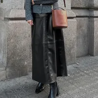 Women's Skirt Vacation Simple Style Solid Color Maxi Long Dress Holiday main image 2