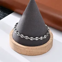 Simple Style Geometric 304 Stainless Steel Mixed Metal Unisex Bracelets main image 4