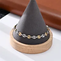 Simple Style Geometric 304 Stainless Steel Mixed Metal Unisex Bracelets main image 5