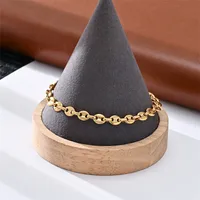 Simple Style Geometric 304 Stainless Steel Mixed Metal Unisex Bracelets sku image 5
