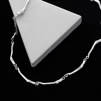 Simple Style Geometric Alloy Titanium Steel Polishing Unisex Necklace main image 4
