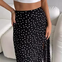 Women's Skirt Casual Vacation Polka Dots Midi Dress Holiday Daily main image 2