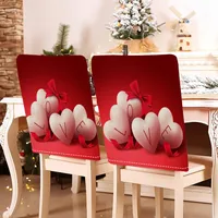Romantic Letter Heart Shape Polyester Chair Cover main image 4