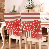 Romantic Letter Heart Shape Polyester Chair Cover sku image 44