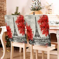 Romantic Letter Heart Shape Polyester Chair Cover sku image 17