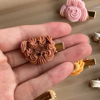 Women's Cute Dog Bear Plastic Hair Clip sku image 6