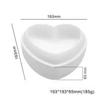 Valentine'S Day Casual Heart Shape Silica Gel Bakeware 1 Piece 1 Set sku image 26