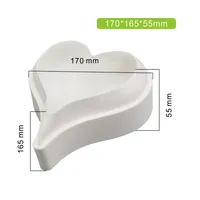 Valentine'S Day Casual Heart Shape Silica Gel Bakeware 1 Piece 1 Set sku image 9