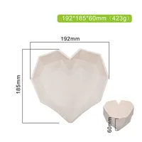 Valentine'S Day Casual Heart Shape Silica Gel Bakeware 1 Piece 1 Set sku image 31