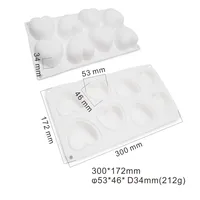 Valentine'S Day Casual Heart Shape Silica Gel Bakeware 1 Piece 1 Set sku image 28