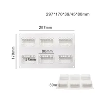 Valentine'S Day Casual Heart Shape Silica Gel Bakeware 1 Piece 1 Set sku image 25