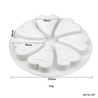 Valentine'S Day Casual Heart Shape Silica Gel Bakeware 1 Piece 1 Set sku image 29