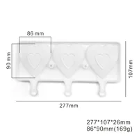 Valentine'S Day Casual Heart Shape Silica Gel Bakeware 1 Piece 1 Set sku image 24
