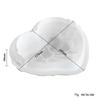 Valentine'S Day Casual Heart Shape Silica Gel Bakeware 1 Piece 1 Set sku image 7